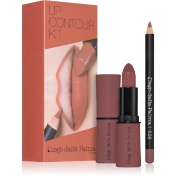 Diego dalla Palma Lip Contour Kit set îngrijire buze culoare 506 MAUVE 5,1 g