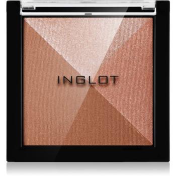 Inglot Multicolour System Highlighting & Bronzing Powder paleta bronzare si stralucire culoare 11 8,8 g