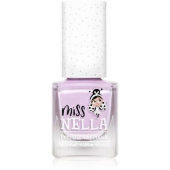 Miss Nella Peel Off Nail Polish lac de unghii pentru copii MN02 Bubble Gum 4 ml