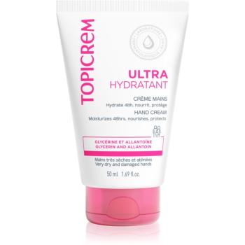 Topicrem UH BODY Ultra-Moisturizing Hand Cream hidratáló krém a száraz és repedezett kézre 50 ml