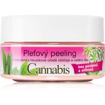 Bione Cosmetics Cannabis exfoliant facial pentru fata si corp 200 g