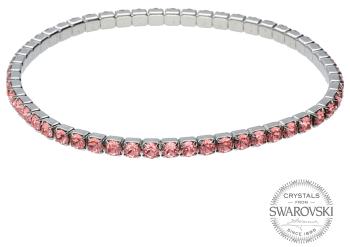Levien Brățară strălucitoare cu cristale Rose Peach 1459573
