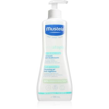 Mustela Bébé Stelatopia gel pentru spălarea și curățarea copiilor și a bebelușilor pentru piele uscata spre atopica 500 ml