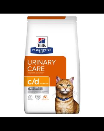 HILL'S Prescripition Diet Feline c/d Multicare hrana pisici pentru sanatatea tractului urinar 8 kg