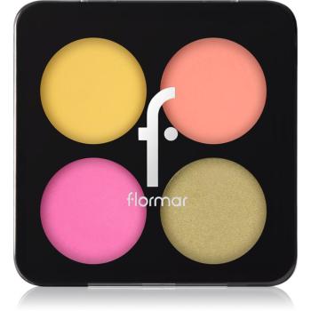 flormar Color Eyeshadow Palette paletă cu farduri de ochi culoare 005 Summer Breeze 6 g