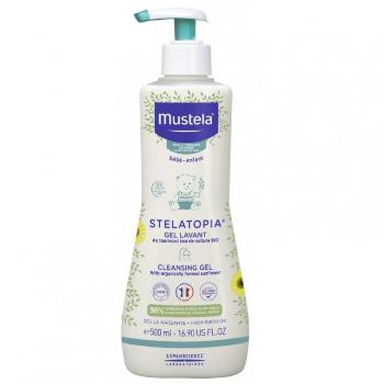 Mustela Gel de duș pentru copii pentru piele extrem de uscată Stelatopia (Cleansing Gel) 500 ml