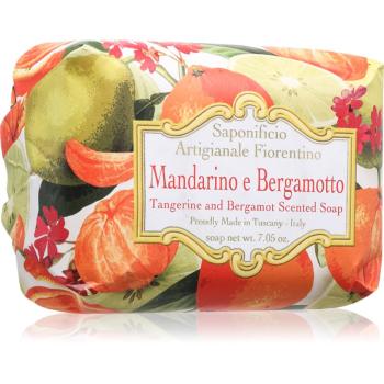 Saponificio Artigianale Fiorentino Tangerine and Bergamot Perfumed Soap Sapun natural 200 g