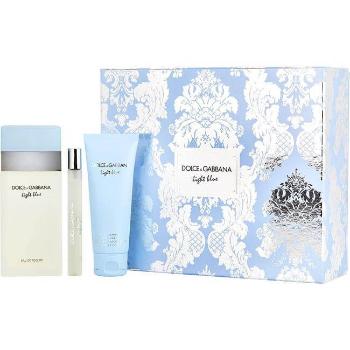 Dolce & Gabbana Light Blue - EDT 100 ml + cremă de corp 100 ml + EDT 7,4 ml