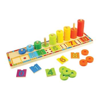 Bigjigs Toys Tabla Jigsaw cu numere