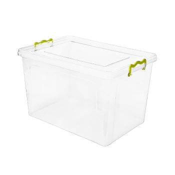 Cutie de depozitare Aldo, din plastic, 15,5 l, alb