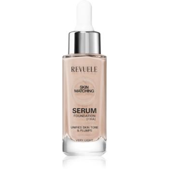 Revuele Serum Foundation [+HA] make up hidratant pentru uniformizarea nuantei tenului culoare Very Light 30 ml