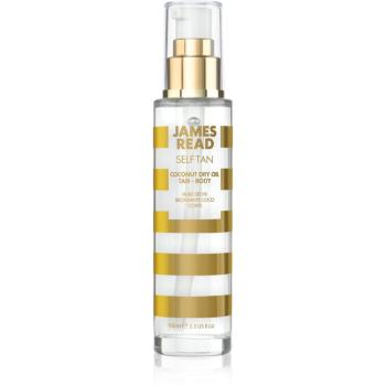 James Read Self Tan ulei uscat auto-bronzant culoare Light/Medium 100 ml