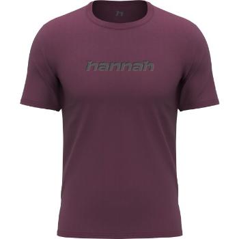 Hannah BINE Férfi póló, bordó, méret