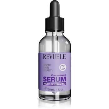 Revuele WOW! Skin Beauty Concentrated Serum Night Revitalizing ser impotriva ridurilor cu efect de hidratare 30 ml