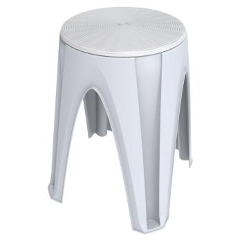 Scaun rotativ Girotondo alb, 35 x 35 x 45,5 cm