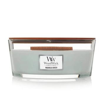 WoodWick Lumânare parfumată Magnolia Birch 453,6 g