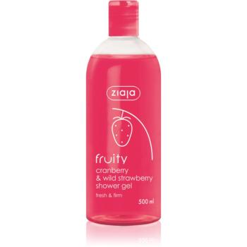 Ziaja Fruity Cranberry & Wild Strawberry gel de dus hidratant 500 ml