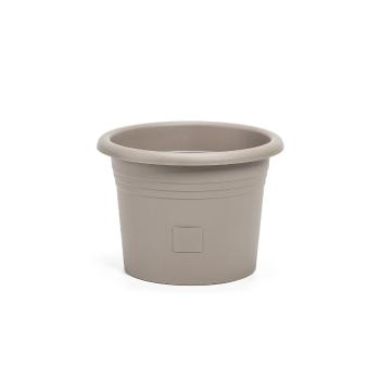 Plastia Ghiveci cu auto-apărare Narza 30 cmdiametru, taupe, maro deschis, diam. 30 cm