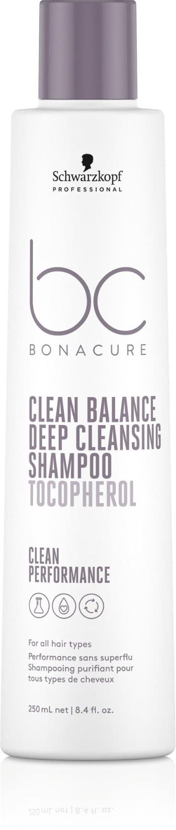 Sampon SCHWARZKOPF Professional BC Bonacure Clean Balance mélytisztító sampon 250 ml