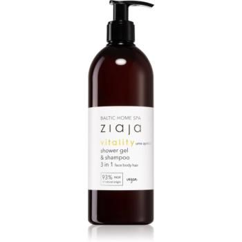 Ziaja Baltic Home Spa Vitality gel de duș pentru față, corp și păr 500 ml