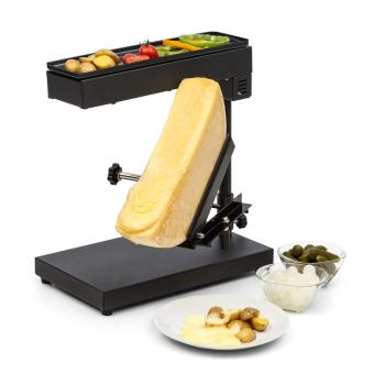 Klarstein Appenzell Peak, grătar cu racletă, 1000 W, termostat, negru
