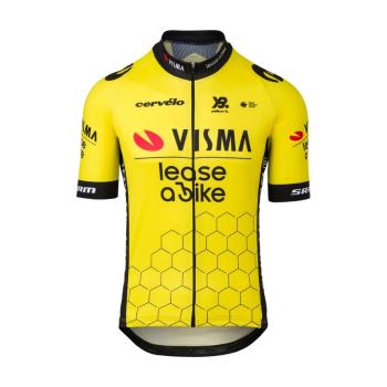 
                         Tricou de ciclism cu mânecă scurtă - REPLICA VISMA 2025 
                