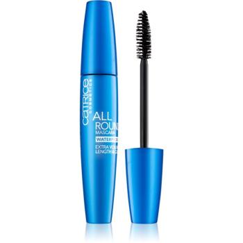 Catrice Allround mascara pentru extensie, rotunjire si volum rezistent la apa culoare 010 Blackest Black 12 ml