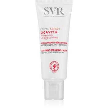 SVR Cicavit+ crema calmanta si regeneratoare cu o protectie UV ridicata SPF 50+ 40 ml