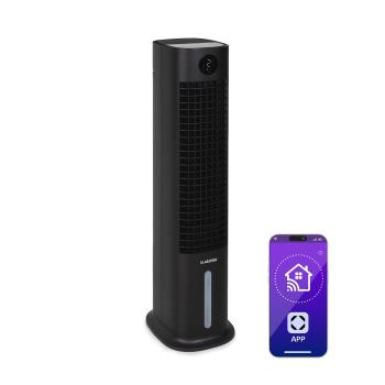 Klarstein Skytower Grand Smart, răcitor de aer, 80 W, 480 m³ / h, 8 litri, portabil