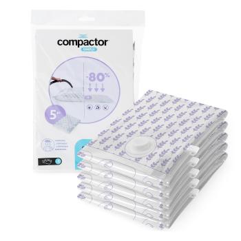Compactor Set de pungi de depozitare în vidCompress L Lavender 100 l, 70 x 100 cm, 5 buc, mov, 5 buc.