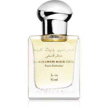 Al Haramain Black Oudh ulei parfumat unisex 15 ml