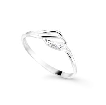 Cutie Jewellery Inel fermecător din aur alb cu zirconii Z8023-10-X-2 54 mm