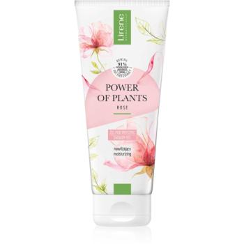 Lirene Power of Plants Rose gel de curățare cu efect de hidratare 175 ml