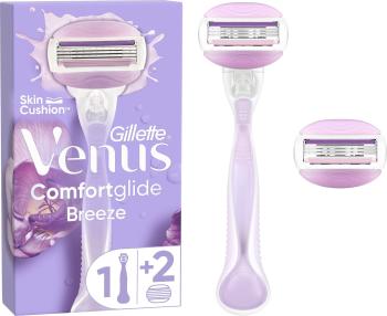 Női borotva GILLETTE Venus ComfortGlide Breeze + 2 db borotvabetét