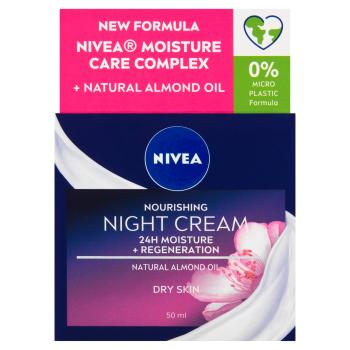 Nivea 24H Umiditate (Crema de noapte hrănitoare) 50 ml