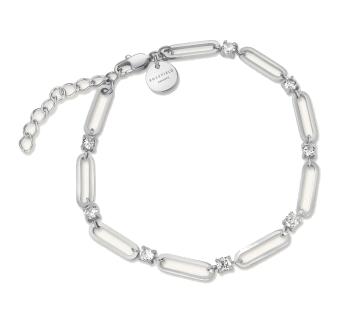 Rosefield Brățară elegantă din oțel cu cristale Round JBRCS-J1025