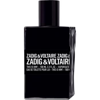 Zadig & Voltaire THIS IS HIM! Eau de Toilette pentru bărbați 100 ml