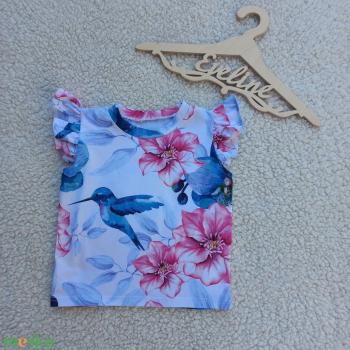 Fodros ujjú póló – kolibris (86)