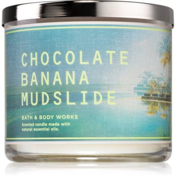 Bath & Body Works Chocolate Banana Mudslide lumânare parfumată 411 g