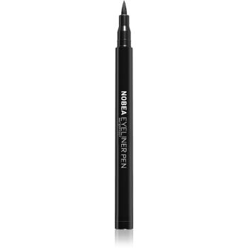 NOBEA Day-to-Day Liquid Pen Eyeliner dermatograf rezistent la apă culoare Ultra Black 1,1 ml