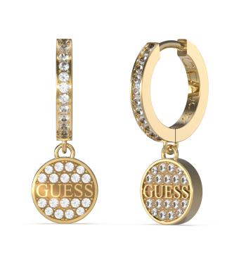 Guess Cercei strălucitori placați cu aur Huggie Me JUBE03137JWYGT/U