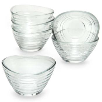 Set de boluri din sticlă Orion Derin 6,9 x 3,8 cm, 6 buc