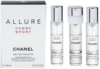 Chanel Allure Homme Sport - EDT rezervă (3 x 20 ml) 60 ml