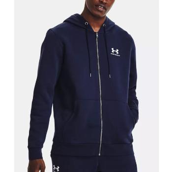 Under Armour UA Essential Fleece FZ Hood-NVY - S