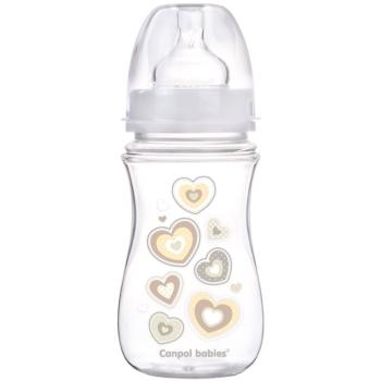 Canpol babies Newborn Baby biberon pentru sugari 3m+ Beige 240 ml