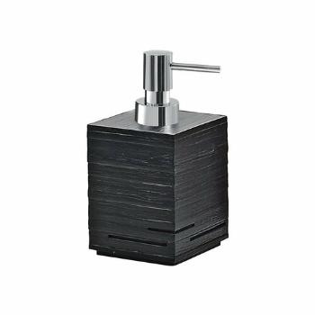 Distribuitor de săpun GEDY QU8114 Quadrotto, negru