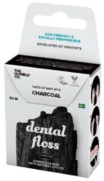 Fogselyem THE HUMBLE CO. Dental Charcoal 50 m