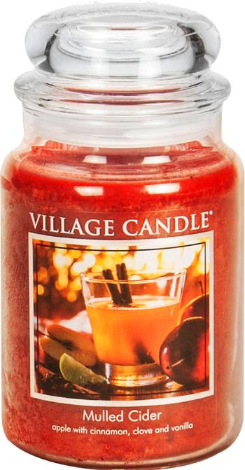 Village Candle Lumânare parfumată in sticlă Cidru de mere fiert (Mulled Cider) 602 g