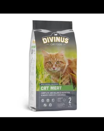 DIVINUS Cat Meat, Hrana pentru pisici adulte 2kg