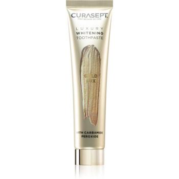 Curasept Gold Lux Toothpaste pasta de dinti pentru albire cu cărbune activ 75 ml